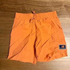 New Balance Vibrant Orange Shorts